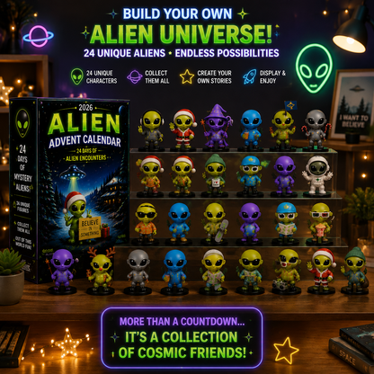 👽 24 Days Of Alien Surprises Begin Here!