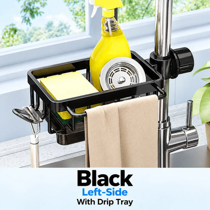 Faucet-Mounted Sink Caddy 🧺 Clutter-Free Sink Organizer