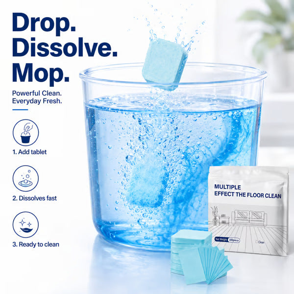 🏠 Multi-Effect Floor Clean Tablets 🫧