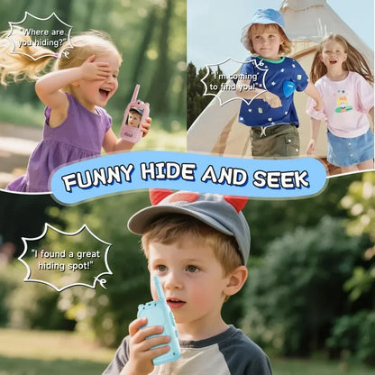 📱 Kids' Video Walkie-Talkie 2-Pack | Camera & Screen Radios