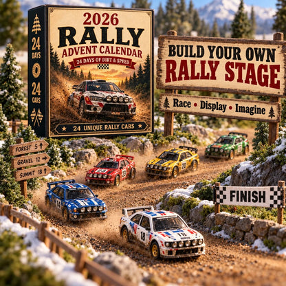 2026 Rally Racing Advent Calendar – 24 Collectible Rally Cars