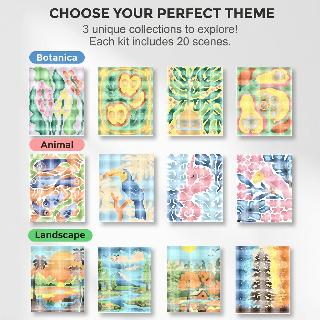 🎨📖Dot-By-Letter Mindful Coloring Kit - Stress Relief Dot Marker Art Set with 10 Vibrant Colors & 20 Hidden Scene(📦Buy 2 Free Shipping)