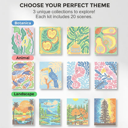 🎨📖Dot-By-Letter Mindful Coloring Kit - Stress Relief Dot Marker Art Set with 10 Vibrant Colors & 20 Hidden Scene(📦Buy 2 Free Shipping)