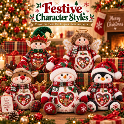Christmas Character Refillable Treat Holder