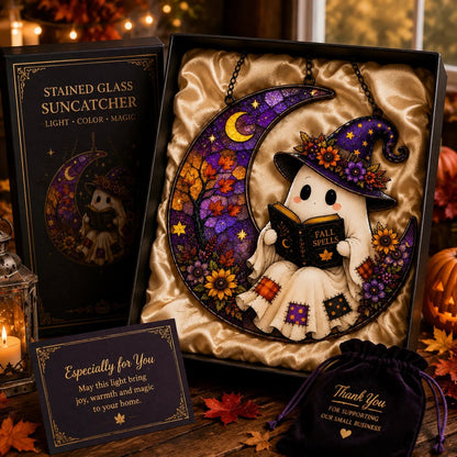 ⏰Last Day 50% OFF! 👻 Cute Halloween Ghost Window Hanging Decoration