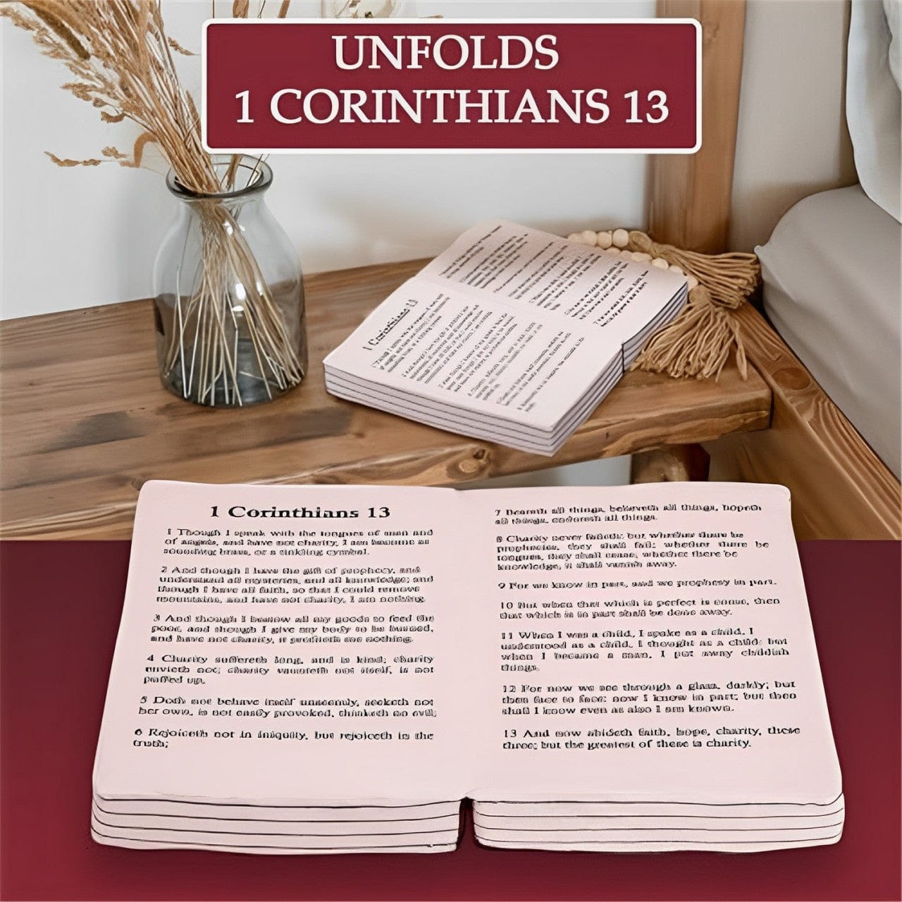 The Holy Bible Squishy Pillow