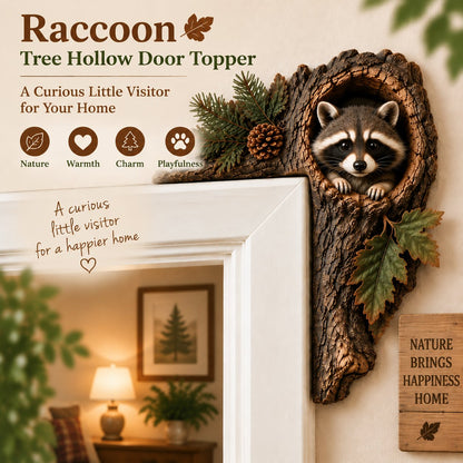 🎅 2026 Christmas Gift 50% Off--⏰LAST DAY 50% OFF 🐿️ 3D Chipmunk Tree Hollow Door Topper | Woodland Animal Doorway Decor For Cozy Nature Homes