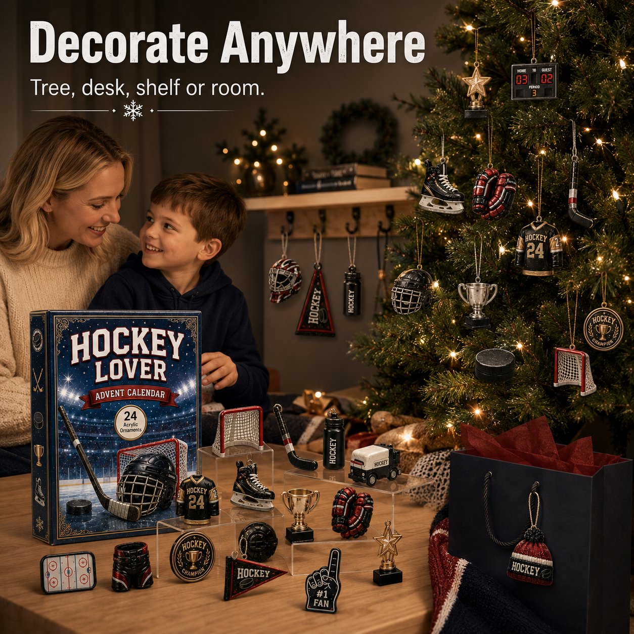 🎄2026 Hockey Lover Countdown Calendar