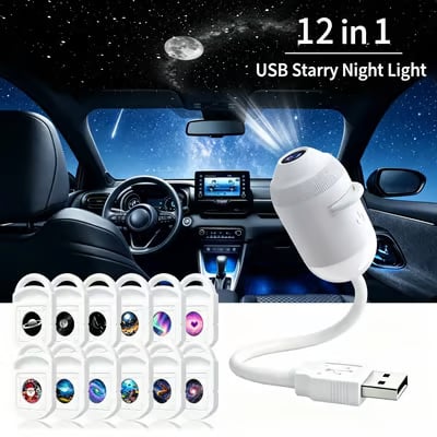 ⏰Last day Promotion 🔥-Night Light Projector - Smart Holographic Star Projector