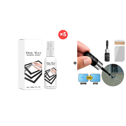✨🪟 49% OFF Reflective Window Spray | One-Way Mirror Privacy Shield for Home & Car