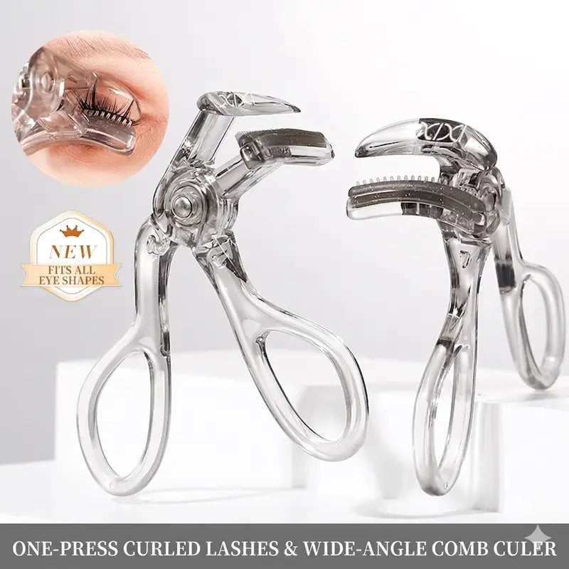 3 - PACK Wide-Angle Curler with Comb