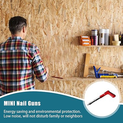 Portable Manual Nail Shooting Gun-Mini Steel Nail Gun with Ergonomic Handle