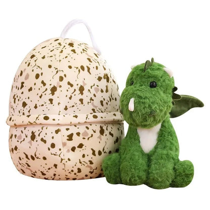 Dinosaur Egg Stuffed Pillow, Comforting Sleep Companion Doll