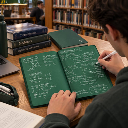 💚 The All-Green Notebook – 198 Blank Pages