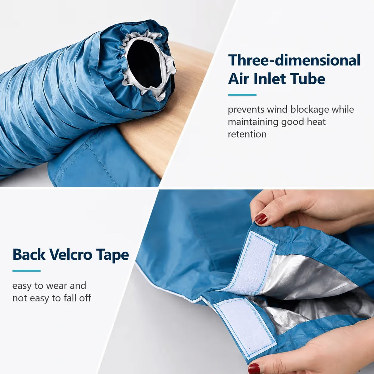 Hands‑Free Pet Drying Bag Quick‑Dry