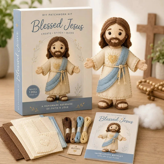 🔥LAST DAY 50% OFF - ✝️ Faith & Blessings DIY Patchwork Kit