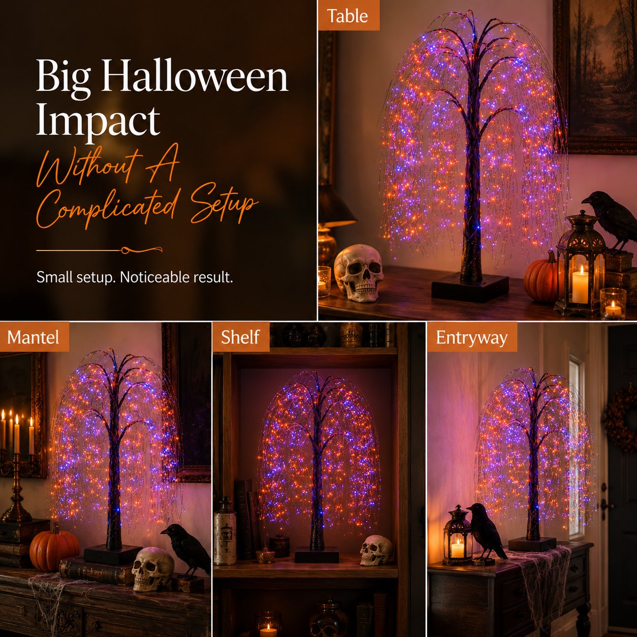 🎃 Spooky Halloween Tree Light - Buy 2 Get Free Shipping