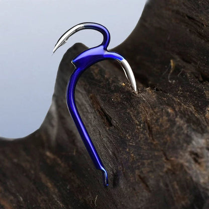 🎣  Classic and sharp double fishing hooks — High carbon steel with needle tip