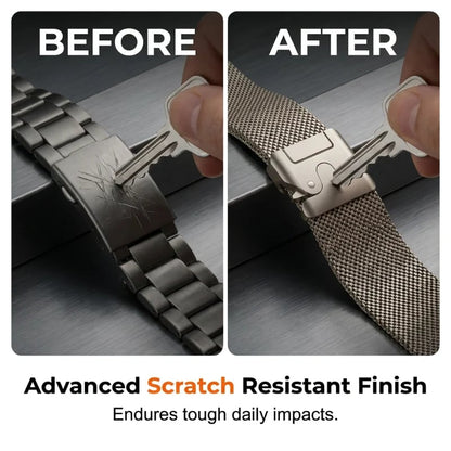 📢📢 OFF !! ⏰Stainless Steel Mesh Watch Band