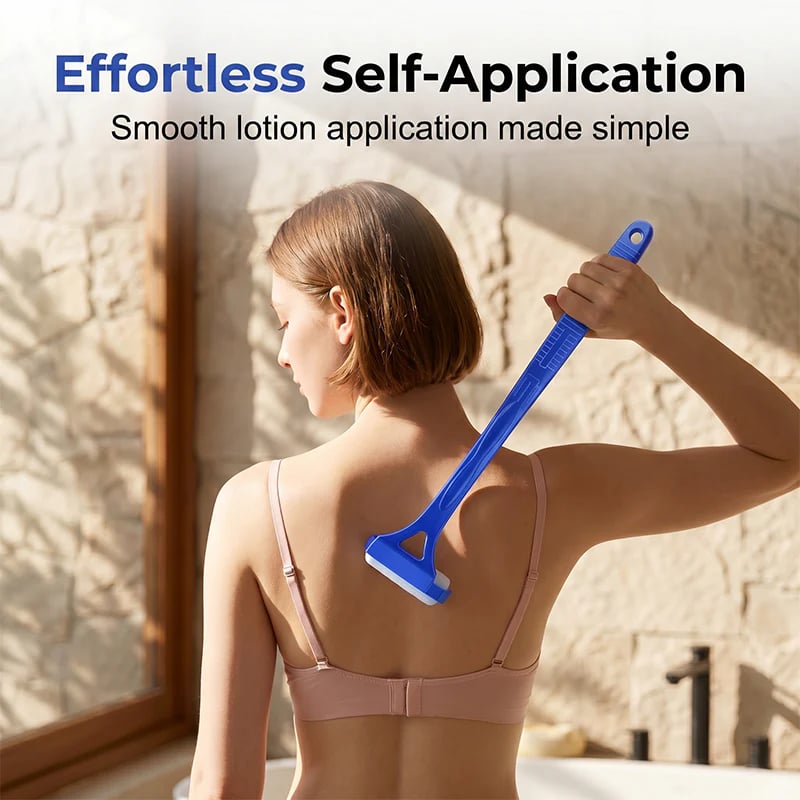 🔥Hot Sale 50% OFF🔥 Stop Twisting Like a Pretzel! Long Reach Back Applicator Roller – Lotion & Sunscreen, Solo ✨