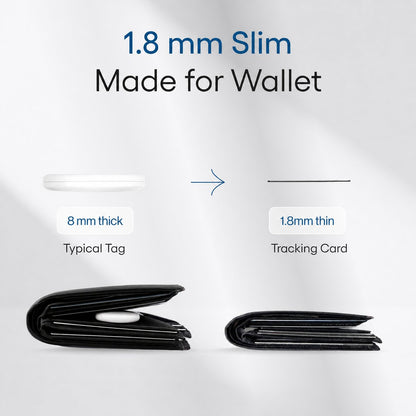Ultra-Thin Wireless Tracking Card
