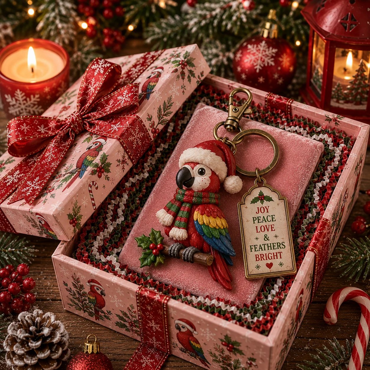 🎄 2026 Christmas Character Keychain Gift Box🎁