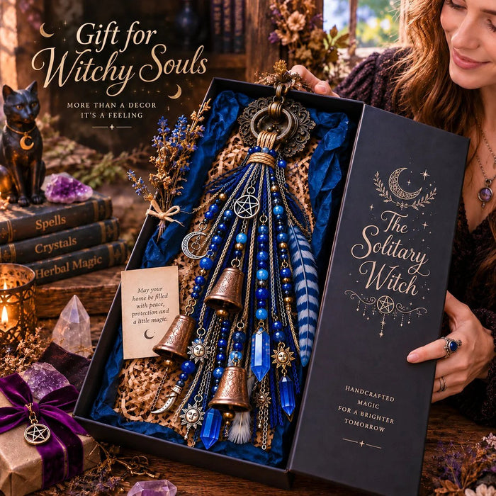 Blue Witchy Door Charm