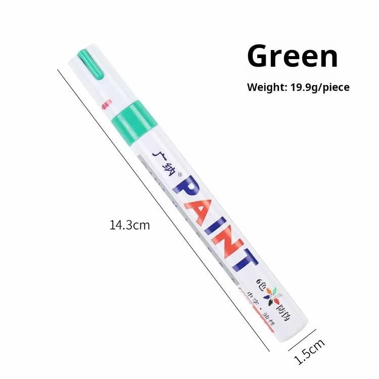 Oil-Based Tire Lettering & DIY Detail Pen Waterproof | Quick-Dry | Permanent