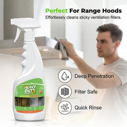🔥HOT SALE🔥 50%OFF✨💞50K+ SOLD!🏆Heavy Duty Kitchen Degreaser Spray