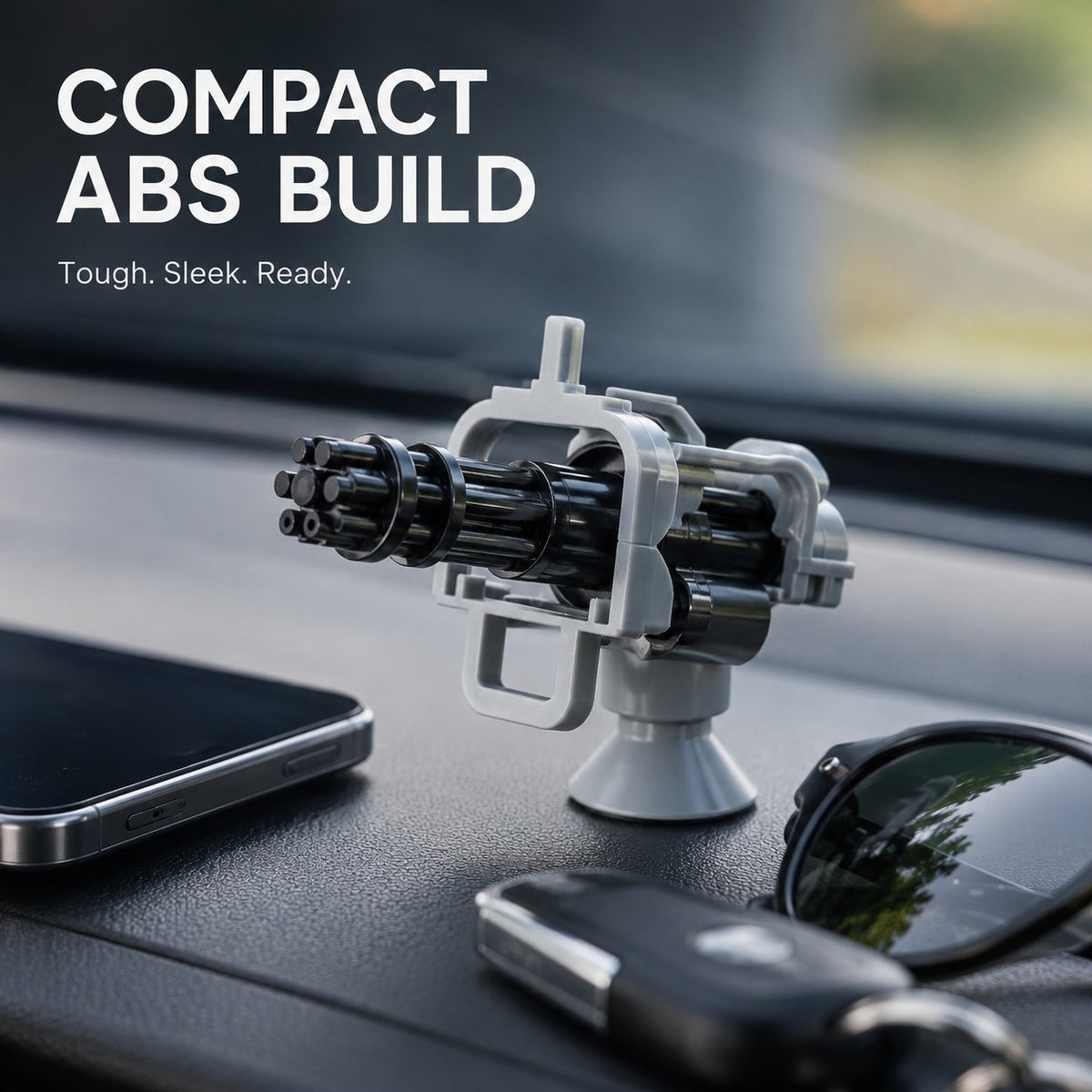 Gatling Gun Dashboard Ornament
