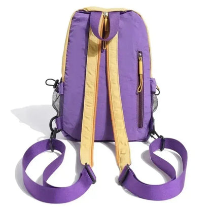 💖Hot 49% OFF🎒 Mini Color Block Backpack — Small Pack, Big Adventures!