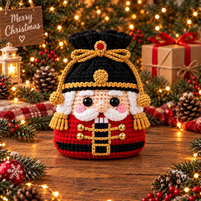 Christmas Crochet Character Gift Pouch – 12 Festive Designs