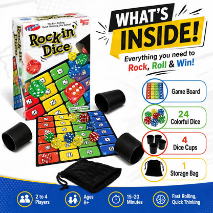 🔥LAST DAY 50% OFF - 🎲Ligretto Rocking Dice Game