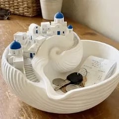 🔥HOT SALE🔥🌊 Santorini Catchall Bowl