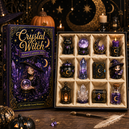 Crystal Witch Advent Calendar 2026 – 24 Magical Miniature Surprises