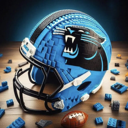 🏈 Building Block Football Helmet – 300+ Piece Collectible Construction Set