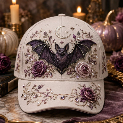 🔥LAST DAY 50% OFF - 🧙‍♀️✨3D Halloween Embroidery Cap🧢(Breathable & Lightweight Comfort & Unisex Fit)