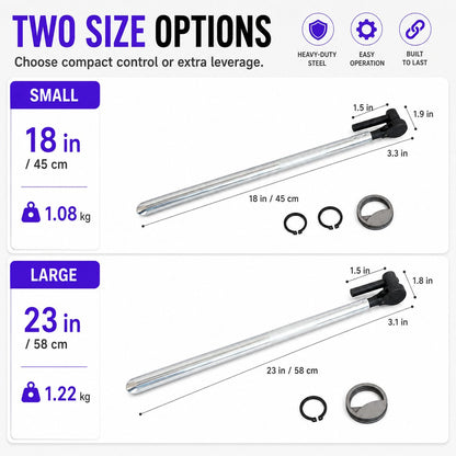 🔥LAST DAY 49% OFF - 🛠️Ratchet Cargo Winch Tensioner Wrench | Heavy-Duty Truck Strap Tool