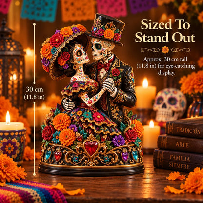 Day of the Dead Catrina Figurines – 3 Colorful Character Styles