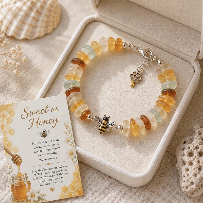 🔥HOT SALE 49% OFF🌊Sea Glass Blessing Bracelet