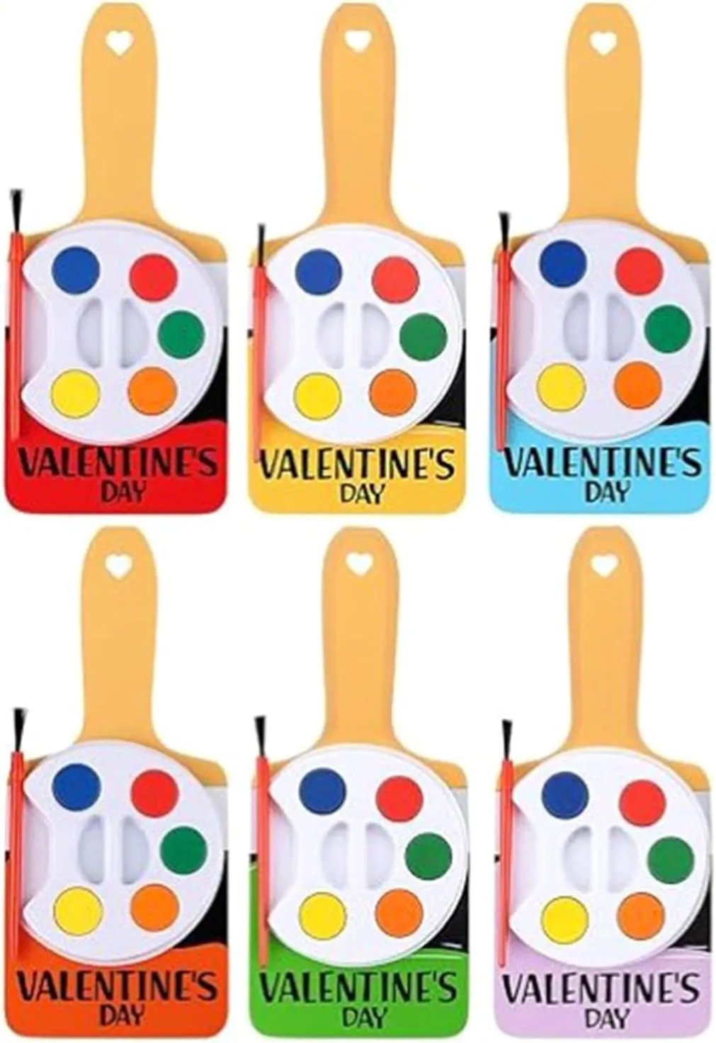 Mini Watercolor Paint Sets For Valentines Day Gifts
