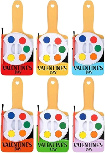 Mini Watercolor Paint Sets For Valentines Day Gifts