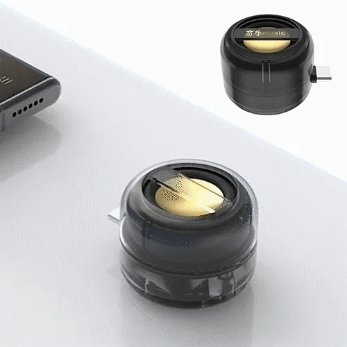 🔊Portable 5X Speaker Amplifier–Plug & Play for Music/Calls