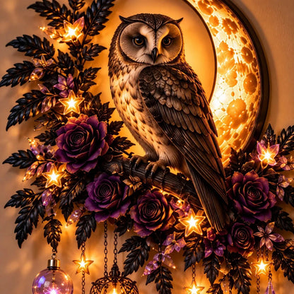 🌙 Enchanted Moon Animal Wall Light – 4 Celestial Styles