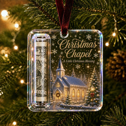 🔥Only $9.99 Last Day Promotion!🎄Christmas Cash Gift Ornament- Make Cash Feel Like A Real Christmas Gift💵