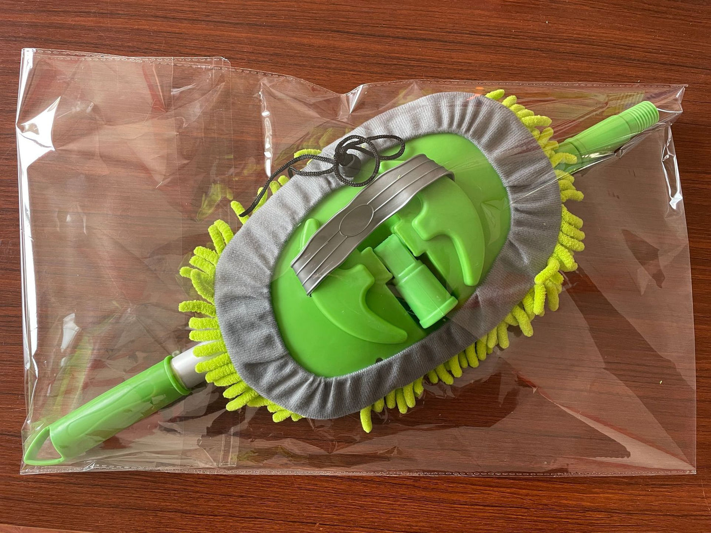 🎉⏳Time-Limited Special⏰Durable Aluminum Long Handle Telescopic Car Wash Mop – Soft Microfiber, Scratch-Free & Adjustable Length ✨