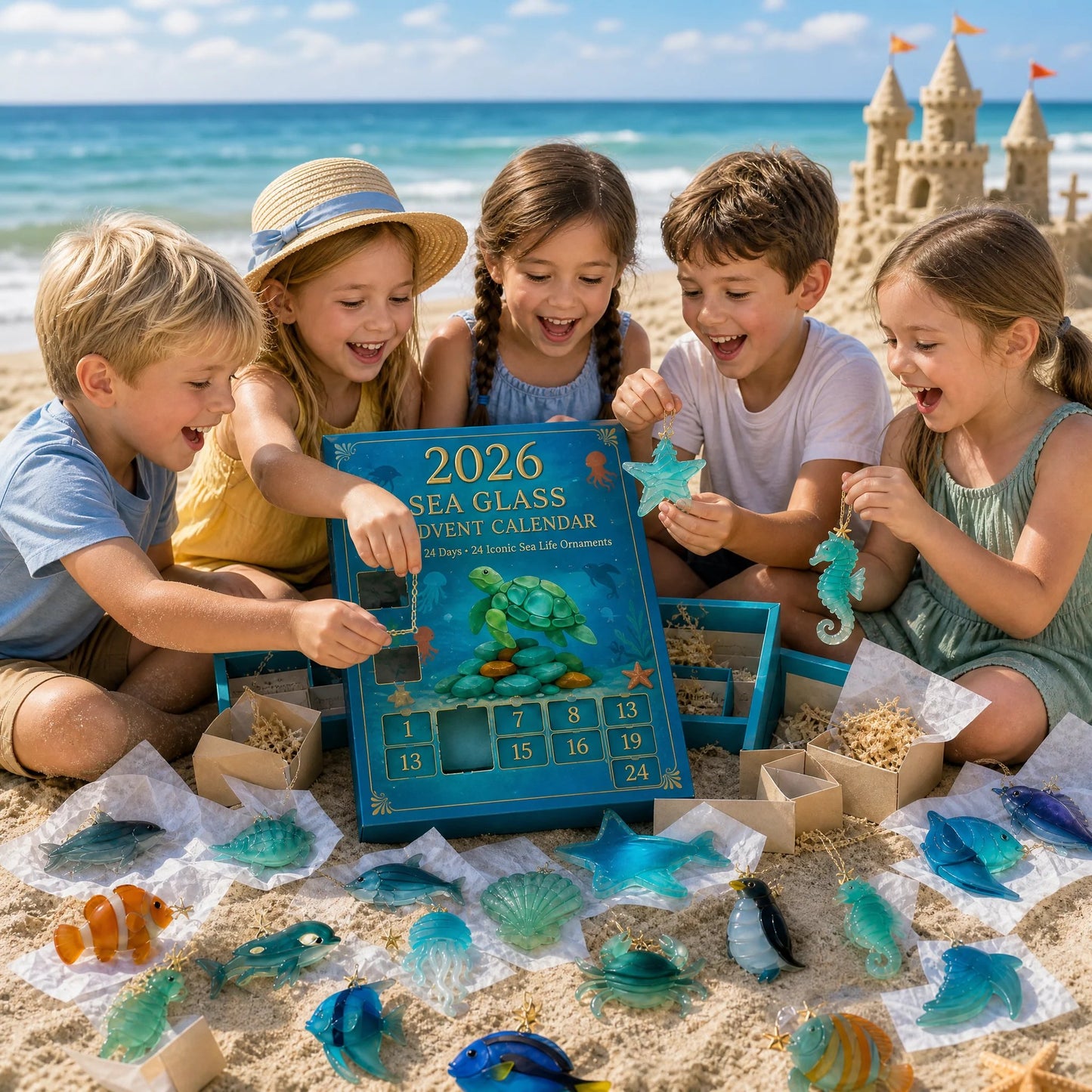 🎉🌊2026 Advent Calendar · Ocean Treasures