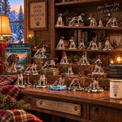 🐾 German Shorthaired Pointer 24-Day Advent Calendar