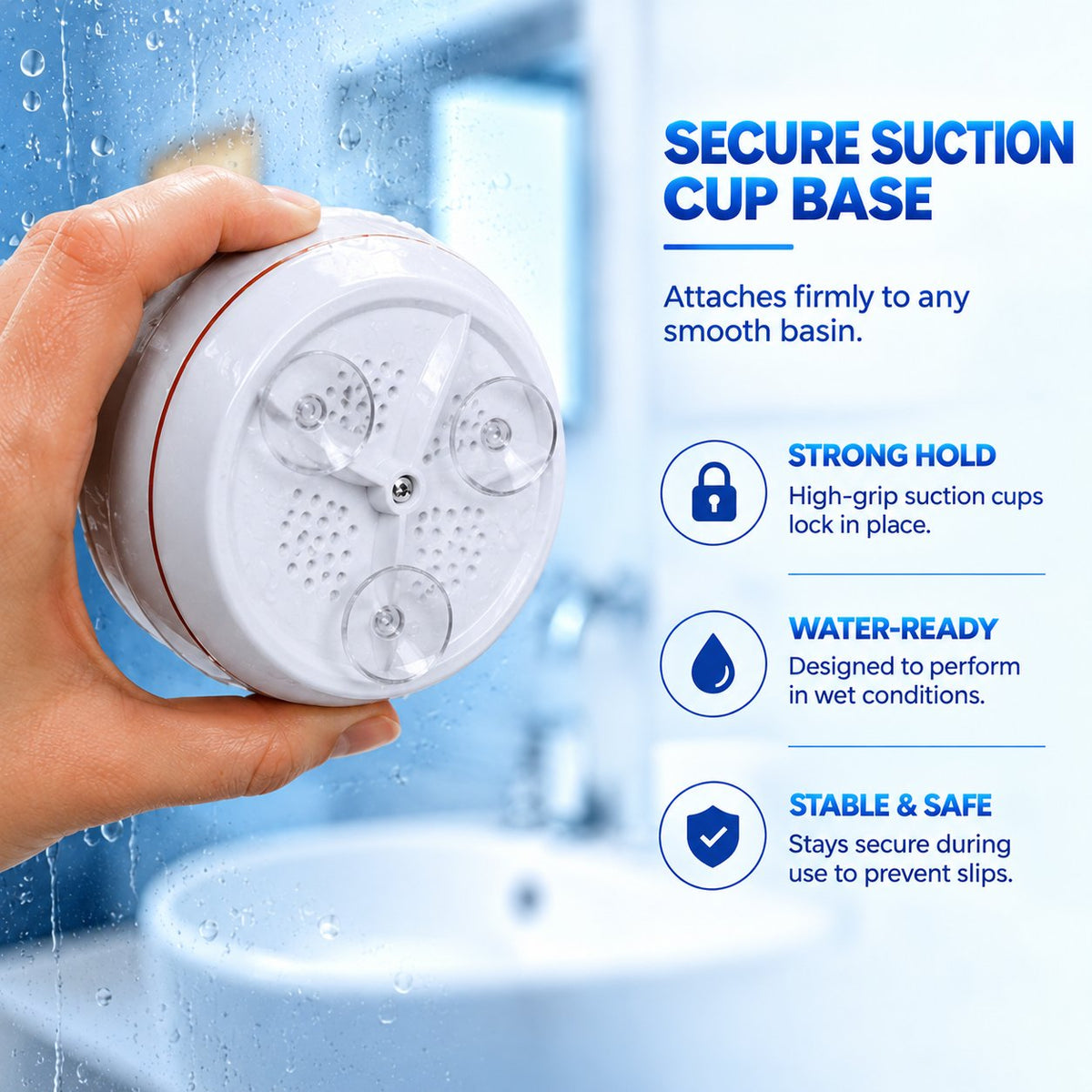 Portable Mini Ultrasonic Spiral Washing Machine