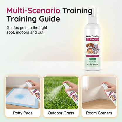 ⭐Pet Potty Training Spray for Dogs & Cats